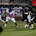 Pioneer High School senior running back Marquise Thomas runs with the ball against Huron on friday. Pioneer won 35-6. Daniel Brenner I AnnArbor.com